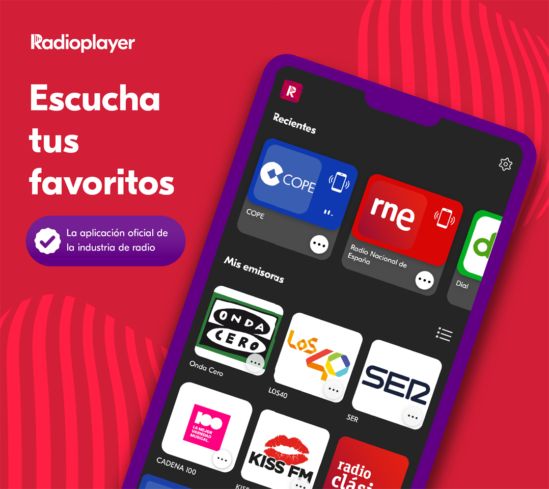 Nueva aplicación Radioplayer